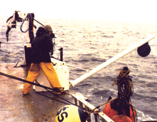 Bligh Reef Lighthouse Construction